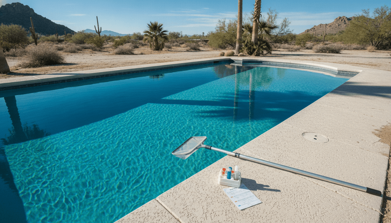 How Much Does Pool Service Cost in Nevada? Desert Pricing, Scale, and Water Math