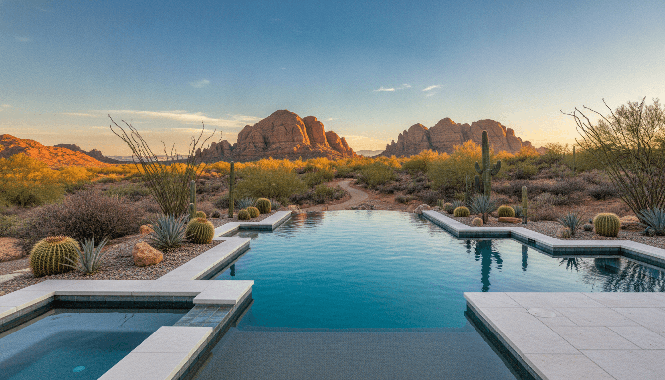 How to Choose a Pool Service Company in Nevada: Desert Water, Scale, and the License Line