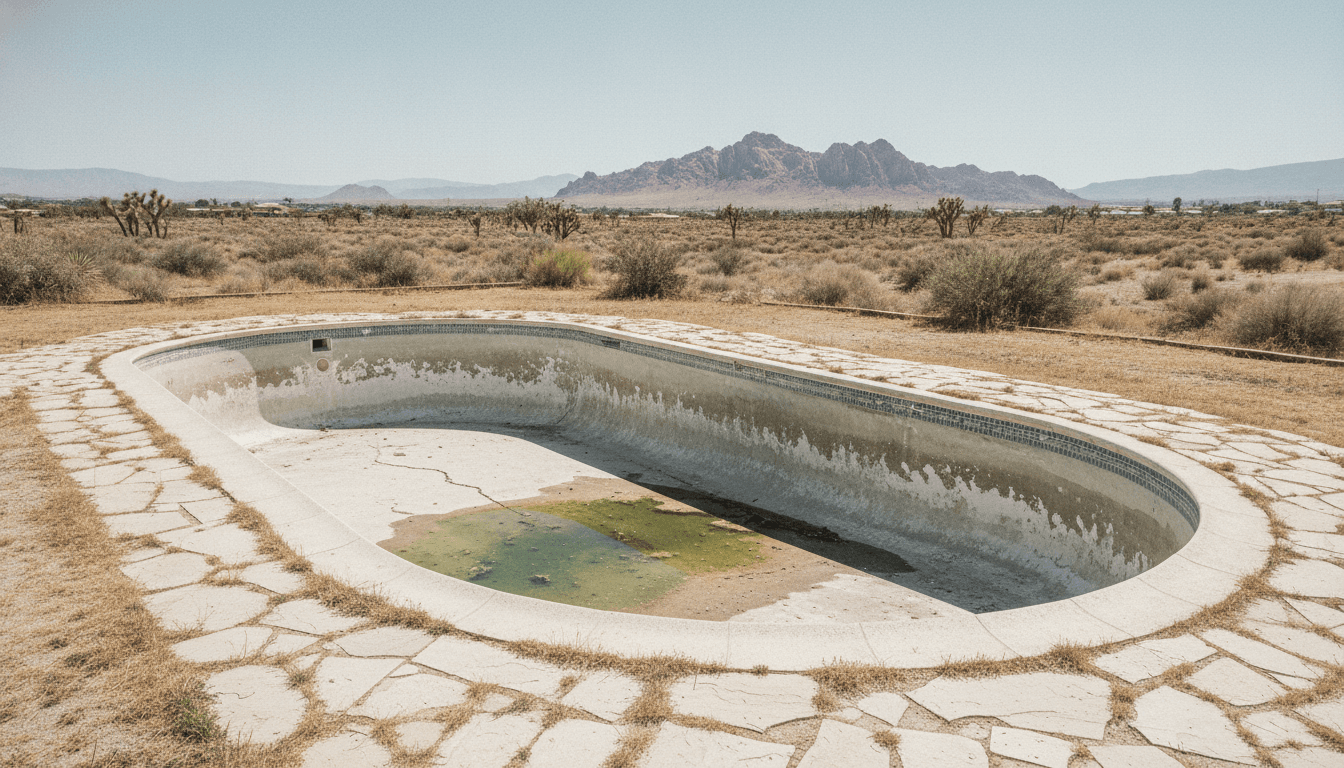 Pool Draining and Refill Cost in Las Vegas: Why Desert Pools Need It